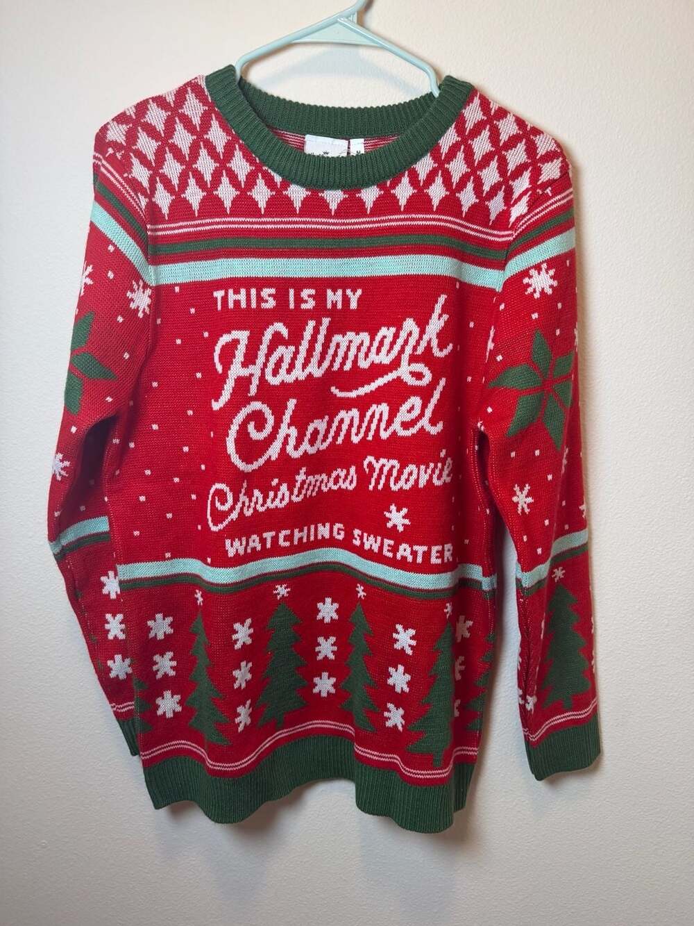 Hallmark Channel This Is My Hallmark Channel Christmas Movie Ugly Sweater